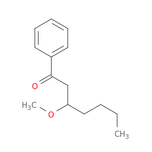 1-Heptanone, 3-methoxy-1-phenyl-