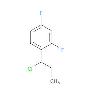 1-(1-chloropropyl)-2,4-difluorobenzene