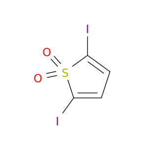 Thiophene, 2,5-diiodo-, 1,1-dioxide