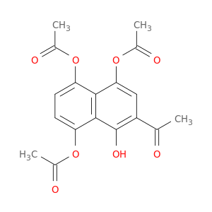 Ethanone, 1-[4,5,8-tris(acetyloxy)-1-hydroxy-2-naphthalenyl]-
