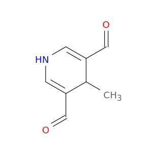 3,5-Pyridinedicarboxaldehyde,1,4-dihydro-4-methyl-