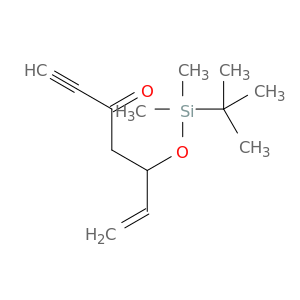 6-Hepten-1-yn-3-one, 5-[[(1,1-dimethylethyl)dimethylsilyl]oxy]-