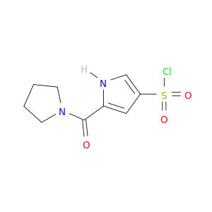 5-(吡咯烷-1-羰基)-1H-吡咯-3-磺酰氯