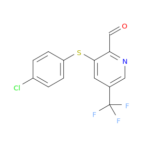 2-Pyridinecarboxaldehyde,3-[(4-chlorophenyl)thio]-5-(trifluoromethyl)-