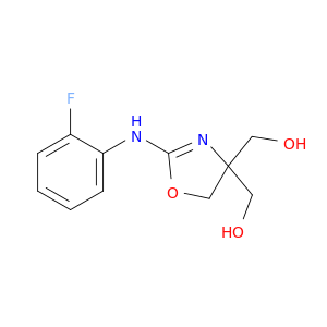 4,4(5H)-Oxazoledimethanol, 2-[(2-fluorophenyl)amino]-
