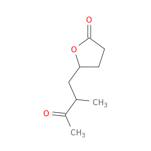 2(3H)-Furanone, dihydro-5-(2-methyl-3-oxobutyl)-