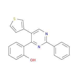 Phenol, 2-[2-phenyl-5-(3-thienyl)-4-pyrimidinyl]-