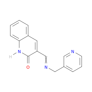 3-[[(3-吡啶基甲基)咪尼]甲基]-2(1H)-喹啉酮