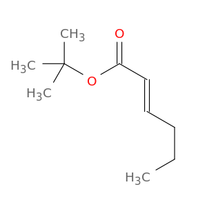 2-Hexenoic acid, 1,1-dimethylethyl ester, (2E)-