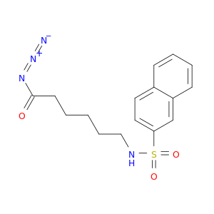 Hexanoyl azide, 6-[(2-naphthalenylsulfonyl)amino]-