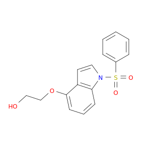 1H-Indole, 4-(2-hydroxyethoxy)-1-(phenylsulfonyl)-
