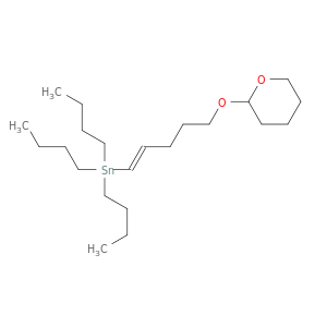 Stannane, tributyl[(1E)-5-[(tetrahydro-2H-pyran-2-yl)oxy]-1-pentenyl]-