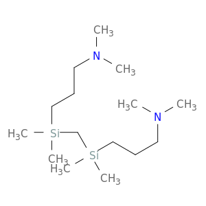 1-Propanamine, 3,3'-[methylenebis(dimethylsilylene)]bis[N,N-dimethyl-