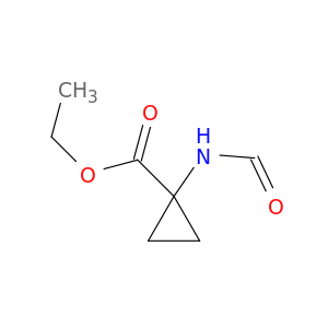 Cyclopropanecarboxylic acid, 1-(formylamino)-, ethyl ester