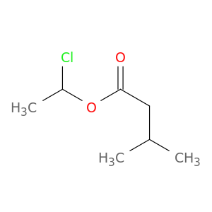 Butanoic acid, 3-methyl-, 1-chloroethyl ester