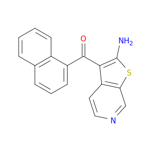 Methanone, (2-aminothieno[2,3-c]pyridin-3-yl)-1-naphthalenyl-