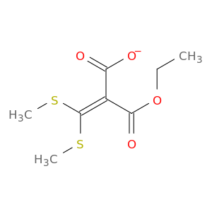 Propanedioic acid, [bis(methylthio)methylene]-, monoethyl ester