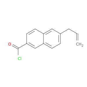 2-Naphthalenecarbonyl chloride, 6-(2-propenyl)-