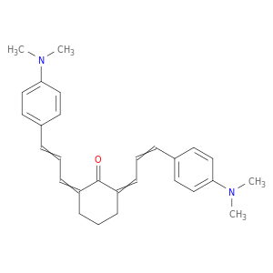 Cyclohexanone, 2,6-bis[3-[4-(dimethylamino)phenyl]-2-propenylidene]-