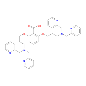 Benzoic acid, 2,6-bis[3-[bis(2-pyridinylmethyl)amino]propoxy]-