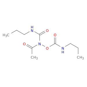 Acetamide, N-[(propylamino)carbonyl]-N-[[(propylamino)carbonyl]oxy]-