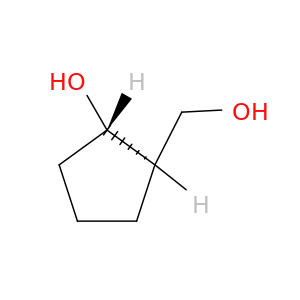 Cyclopentanemethanol, 2-hydroxy-, (1R,2S)-