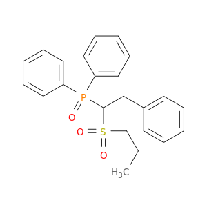 Diphenyl(2-phenyl-1-(propylsulfonyl)ethyl)phosphine oxide