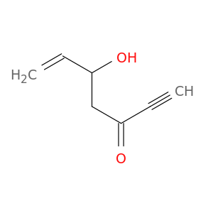 6-Hepten-1-yn-3-one, 5-hydroxy-