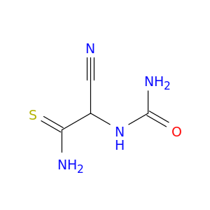 Ethanethioamide,2-[(aminocarbonyl)amino]-2-cyano-