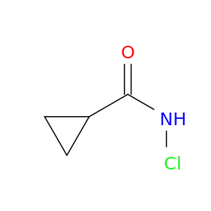 Cyclopropanecarboxamide, N-chloro-