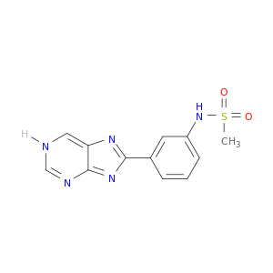 Methanesulfonamide, N-[3-(1H-purin-8-yl)phenyl]-