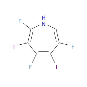 Azepine, 3,5,7-trifluoro-4,6-diiodo-