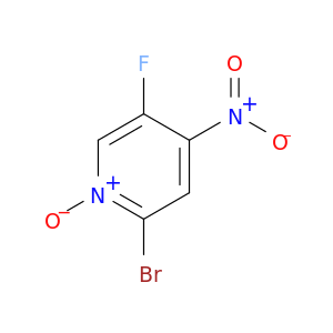 2-溴-5-氟-4-硝基吡啶 1-氧化物