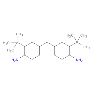 Cyclohexanamine, 4,4'-methylenebis[2-(1,1-dimethylethyl)-