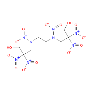 1-Propanol, 3,3'-[1,2-ethanediylbis(nitroimino)]bis[2,2-dinitro-