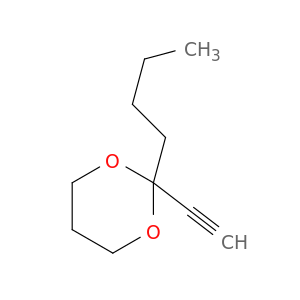 1,3-Dioxane, 2-butyl-2-ethynyl-