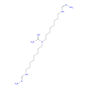 Guanidine, N,N-bis[8-[(aminoiminomethyl)amino]octyl]-