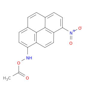 1-Pyrenamine,N-(acetyloxy)-8-nitro-