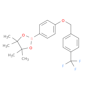 4-(4-三氟甲基苄氧基)苯基硼酸频那醇酯