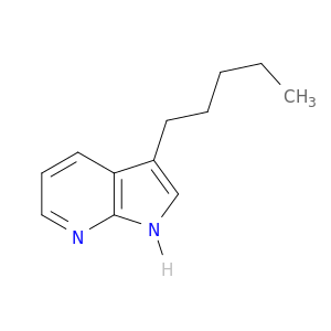 1H-Pyrrolo[2,3-b]pyridine, 3-pentyl-