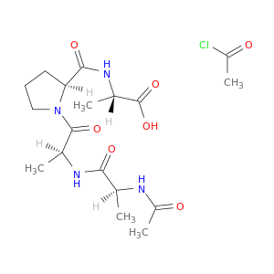 L-Prolinamide,N-acetyl-L-alanyl-L-alanyl-N-[(1S)-3-chloro-1-methyl-2-oxopropyl]- (9CI)