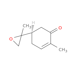 2-Cyclohexen-1-one, 2-methyl-5-(2-methyloxiranyl)-, (5R)-