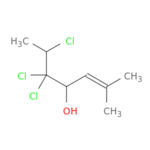 2-Hepten-4-ol, 5,5,6-trichloro-2-methyl-