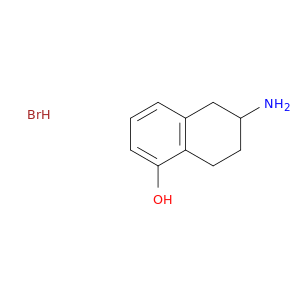 1-Naphthalenol, 6-amino-5,6,7,8-tetrahydro-, hydrobromide