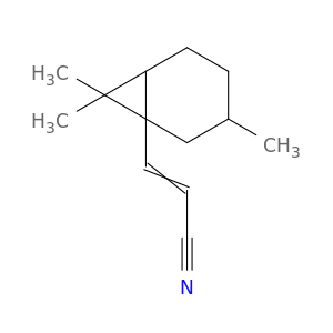 3-(3,7,7-三甲基二环[4.1.0]庚基)-2-丙烯腈