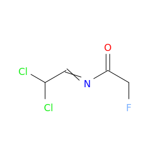 Acetamide, N-(2,2-dichloroethylidene)-2-fluoro-