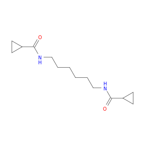 Cyclopropanecarboxamide, N,N'-1,6-hexanediylbis-