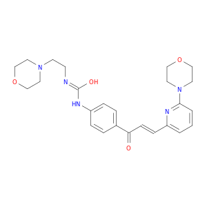 1-(2-吗啉乙基)-3-(4-(3-(6-吗啉吡啶-2-基)丙烯酰基)苯基)脲
