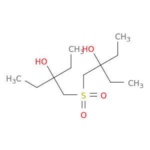3-Pentanol,3,3'-[sulfonylbis(methylene)]bis- (9CI)
