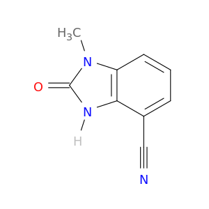 1H-Benzimidazole-4-carbonitrile, 2,3-dihydro-1-methyl-2-oxo-
